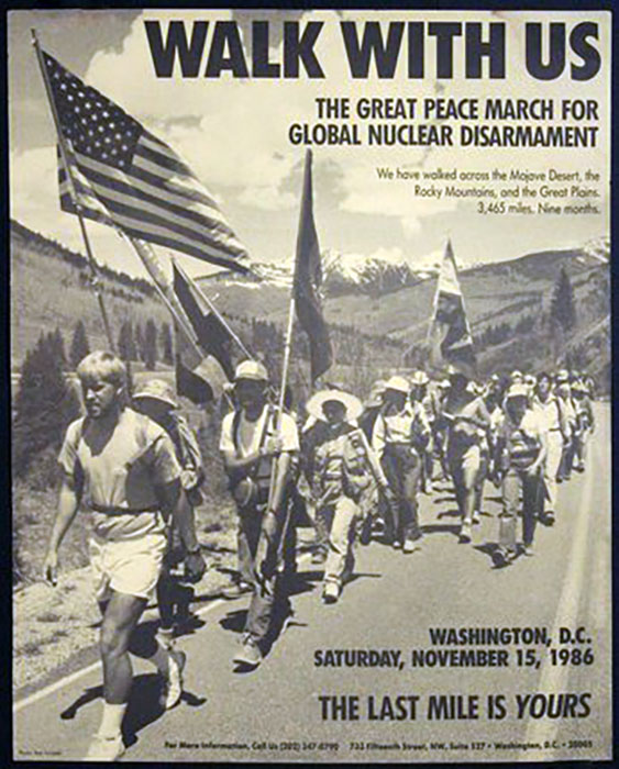 Great Peace March For Global Nuclear Disarmament (w1989)