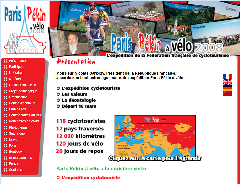 Paris - Pékin à Vélo (w2350)
