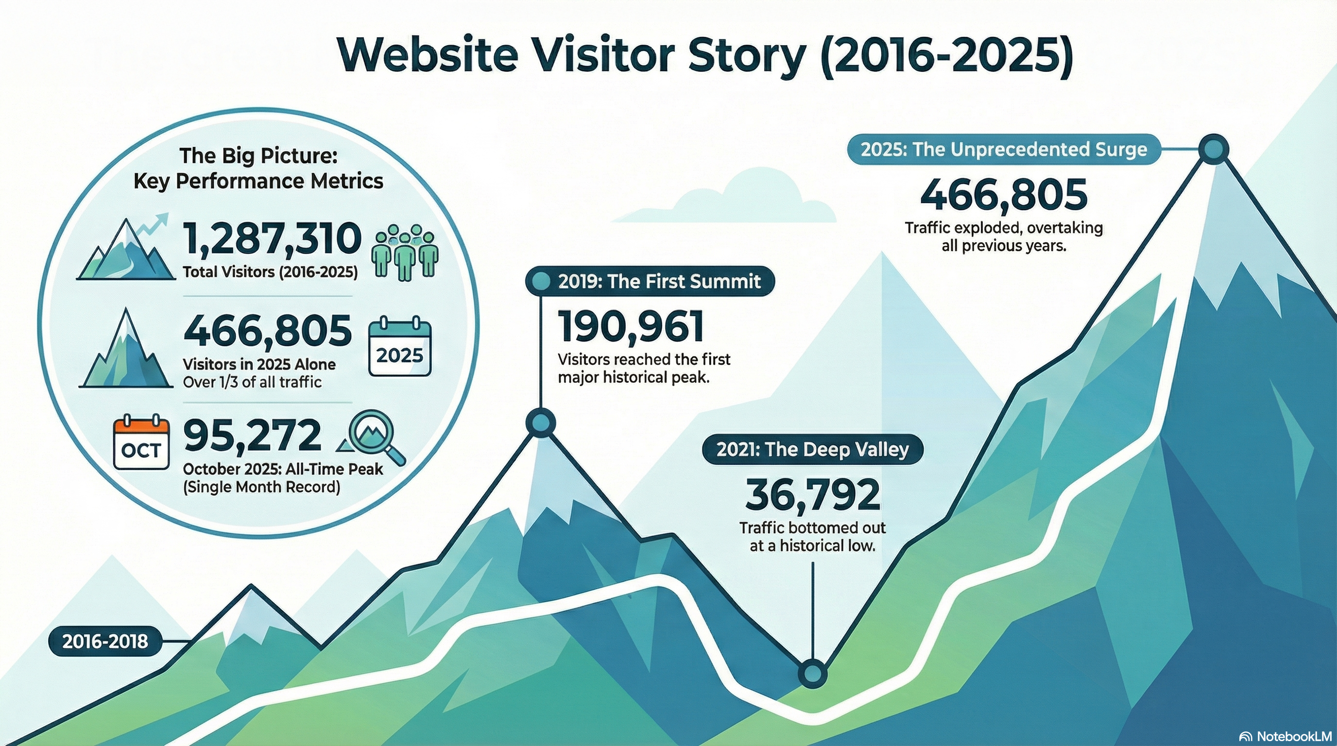 Over 950 globetrotters and 1.2 million visitors to the website