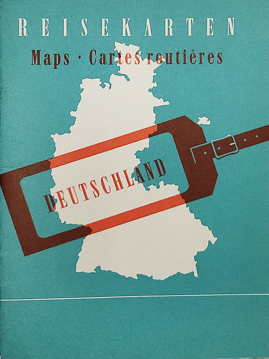 Reisekarten Deutschland